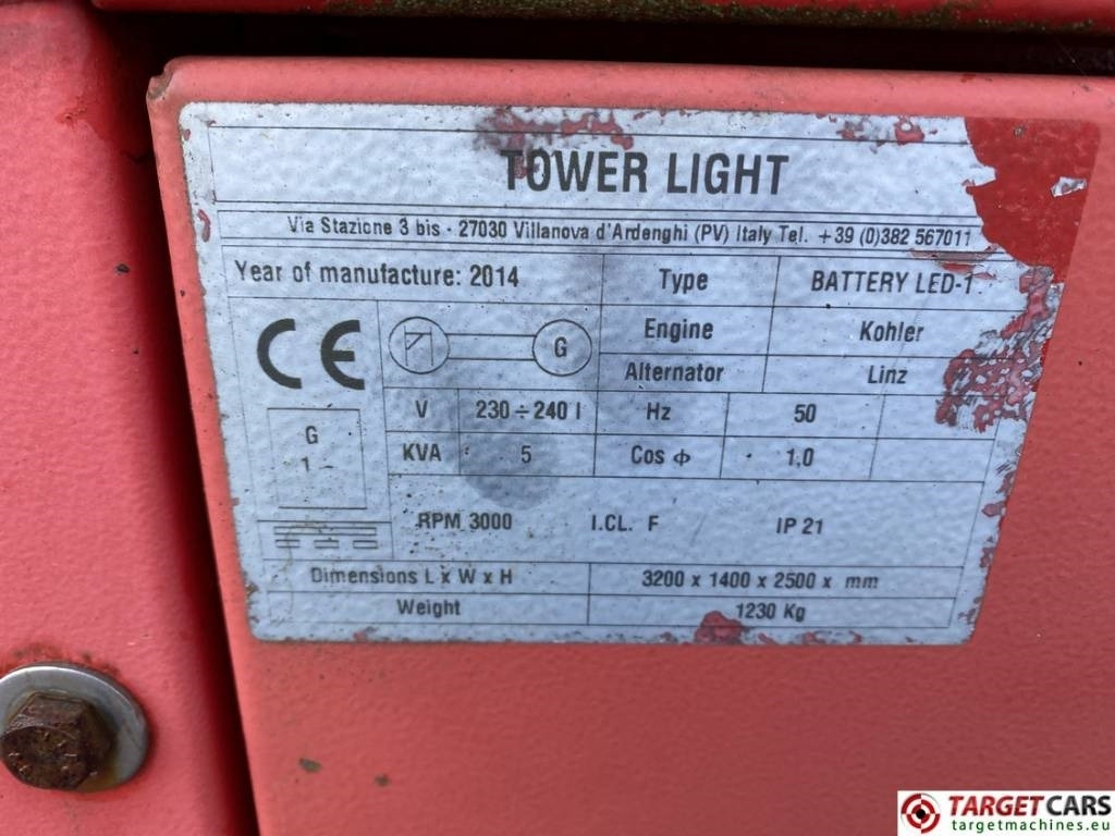 Лизинг на Towerlight TowerLight Diesel 4x120W Led  Towerlight TowerLight Diesel 4x120W Led: слика 11