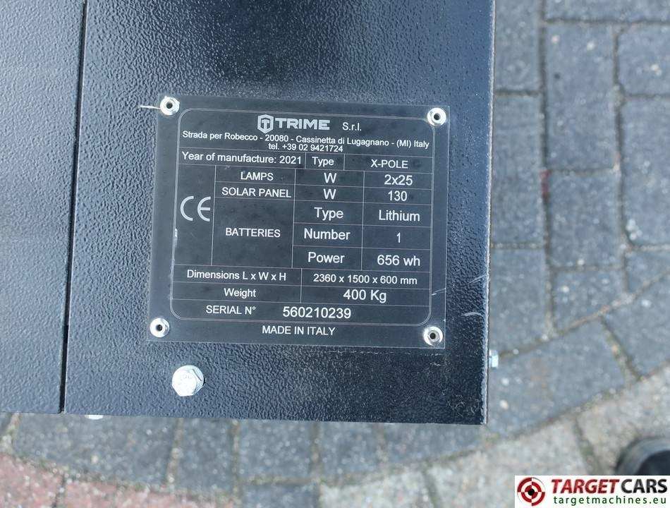 Кула за рефлектори Trime X-Pole 2x25W Led Solar Tower Light: слика 10 Кула за рефлектори Trime X-Pole 2x25W Led Solar Tower Light: слика 10