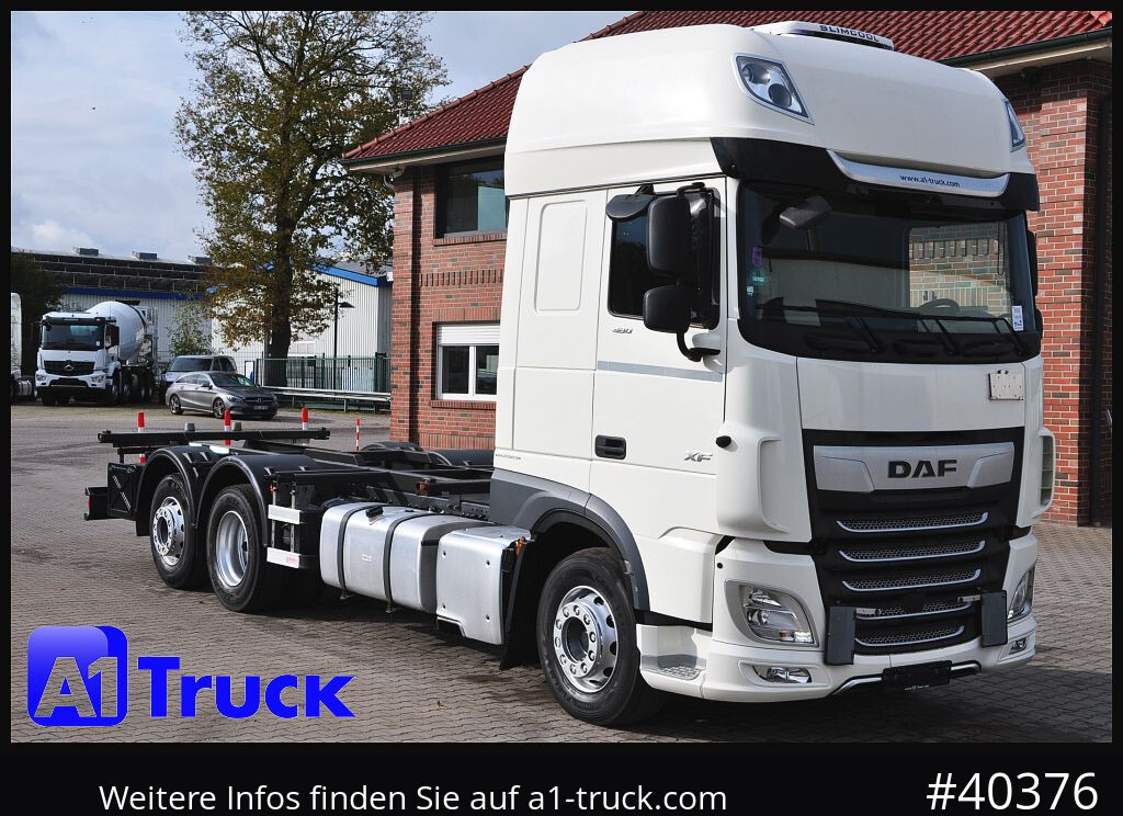 DAF DAF XF 480 FAN SSC Intarder, Lenkachse Standlklima - Транспортер на контејнер/ Камион со променливо тело: слика 1 DAF DAF XF 480 FAN SSC Intarder, Lenkachse Standlklima - Транспортер на контејнер/ Камион со променливо тело: слика 1