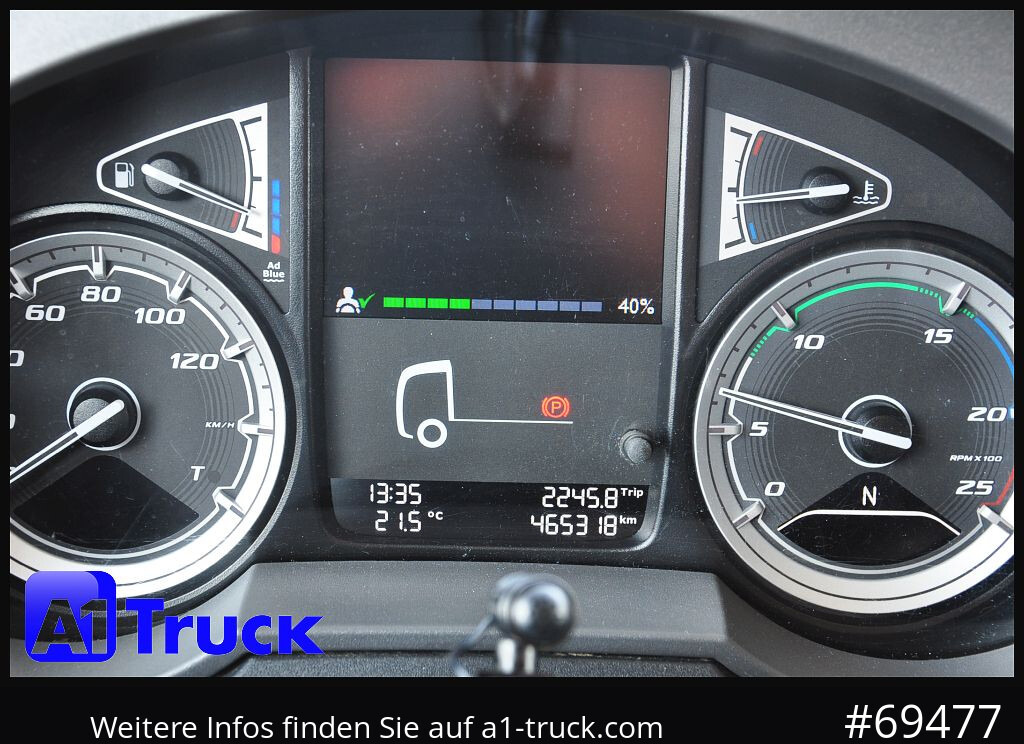 Камион со кабинска шасија DAF XF 480 Intarder, Multiwechsler 2x AHK, TÜV 10-2026: слика 6 Камион со кабинска шасија DAF XF 480 Intarder, Multiwechsler 2x AHK, TÜV 10-2026: слика 6