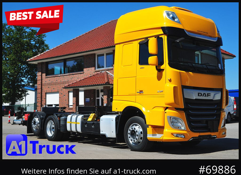 DAF XF 480, MultiBDF, 7,45, Standklima, LBW, - Транспортер на контејнер/ Камион со променливо тело: слика 1 DAF XF 480, MultiBDF, 7,45, Standklima, LBW, - Транспортер на контејнер/ Камион со променливо тело: слика 1