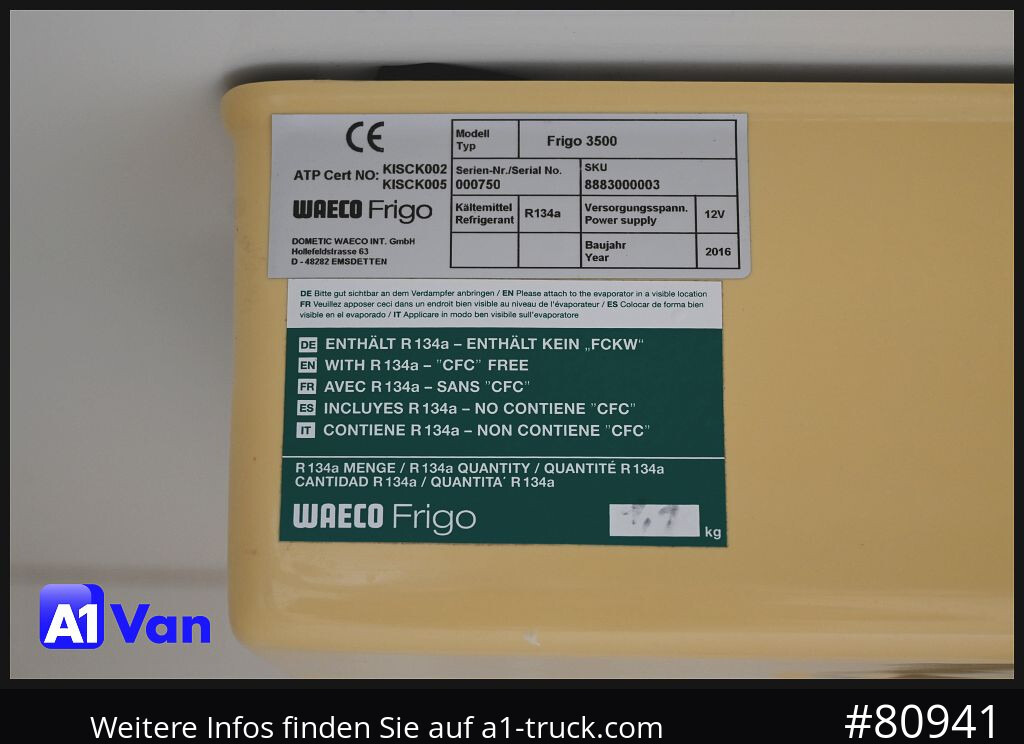 FORD Transit Custom Kühlkastenwagen, Motorschaden, ZV, 3-Sitzer - Комбе ладилник: слика 2 FORD Transit Custom Kühlkastenwagen, Motorschaden, ZV, 3-Sitzer - Комбе ладилник: слика 2