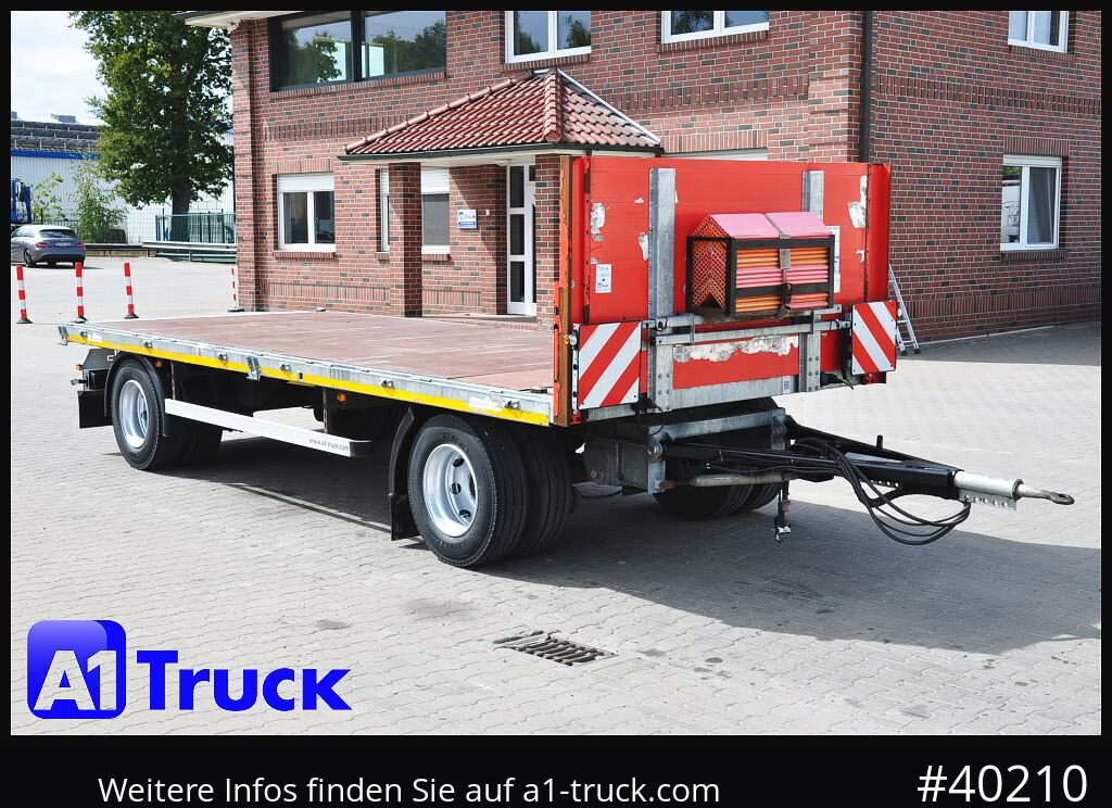 H&W Plattfroma, Twistlock, Container, vezinkt, guter Zustand - Полуприколка платформа: слика 1 H&W Plattfroma, Twistlock, Container, vezinkt, guter Zustand - Полуприколка платформа: слика 1
