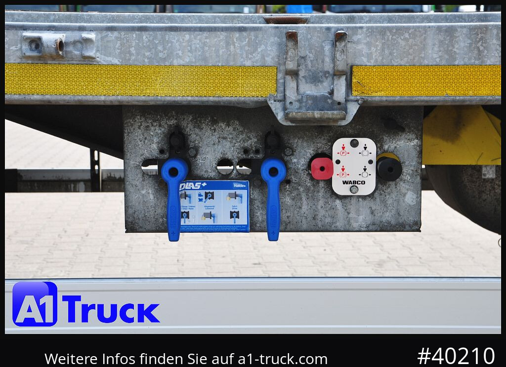 H&W Plattfroma, Twistlock, Container, vezinkt, guter Zustand - Полуприколка платформа: слика 5 H&W Plattfroma, Twistlock, Container, vezinkt, guter Zustand - Полуприколка платформа: слика 5