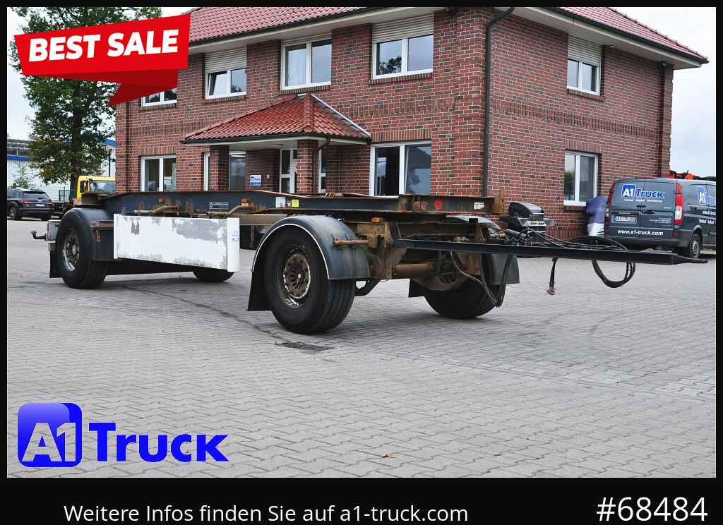 HUEFFERMANN HSA 1870, Abrollanhänger, Schlitten, - Роло/ Подизач приколка: слика 1 HUEFFERMANN HSA 1870, Abrollanhänger, Schlitten, - Роло/ Подизач приколка: слика 1