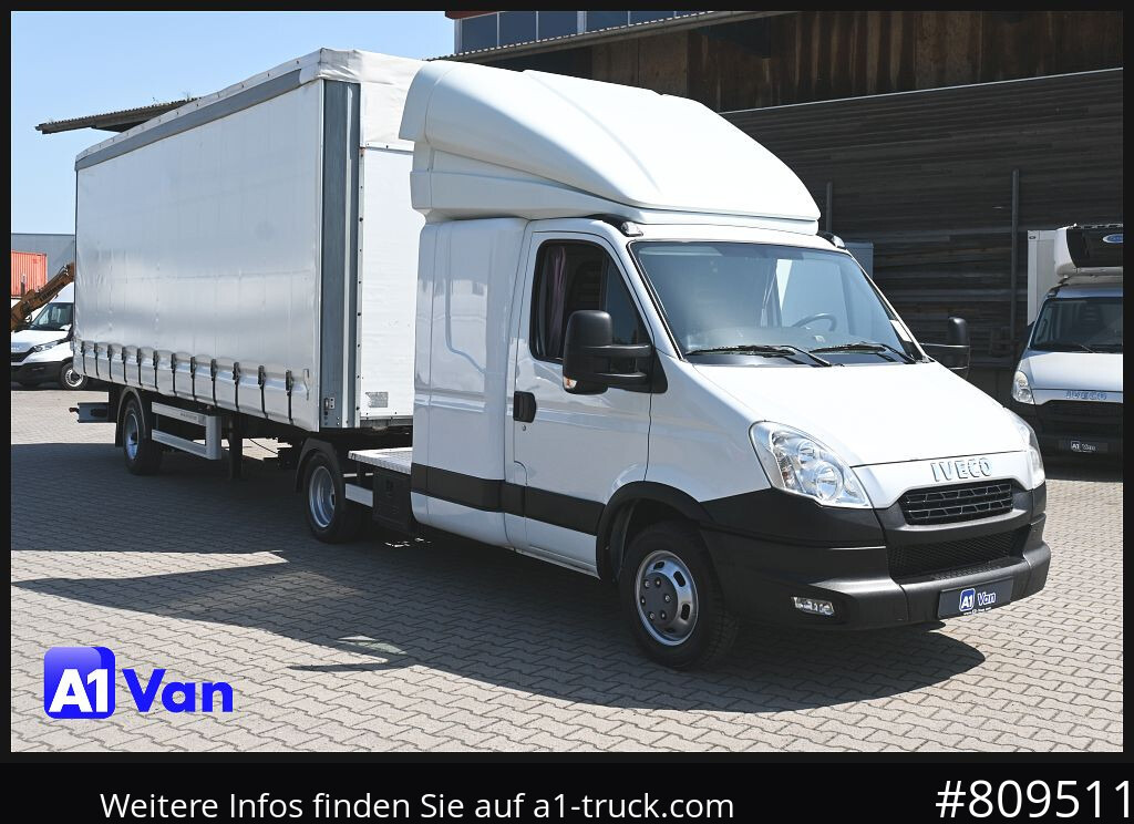 IVECO Daily 50C17 SZM, Klima, Tempomat, Schlafplatz - Комбе со церада: слика 1 IVECO Daily 50C17 SZM, Klima, Tempomat, Schlafplatz - Комбе со церада: слика 1