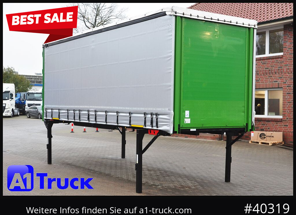 KOEGEL 7.45 BDF Wechselbrücke, neue Plane, Bordwand - Заменски сандак со церада: слика 1 KOEGEL 7.45 BDF Wechselbrücke, neue Plane, Bordwand - Заменски сандак со церада: слика 1