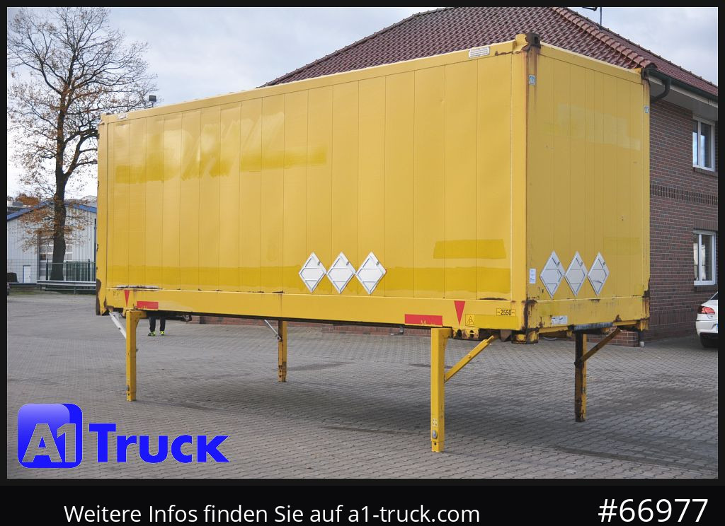 Заменски сандак/ Кутија KRONE BDF 7,45  Container, 2800mm innen, Wechselbrücke: слика 1