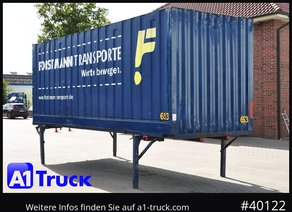 KRONE BDF 7,82 Container, 2700mm Innenhöhe, Portaltür - Товарен контејнер: слика 1 KRONE BDF 7,82 Container, 2700mm Innenhöhe, Portaltür - Товарен контејнер: слика 1