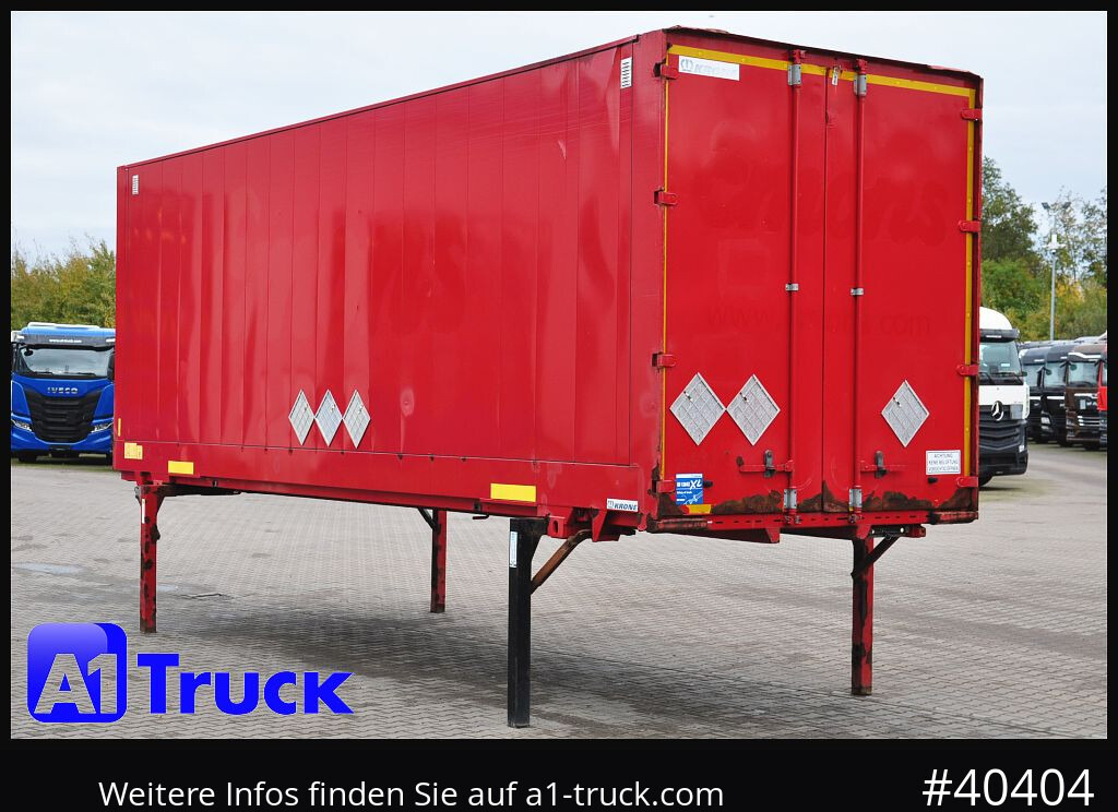 Заменски сандак/ Кутија KRONE BDF 7,82 Wechselbrücke, 2680mm Innenhöhe.: слика 12