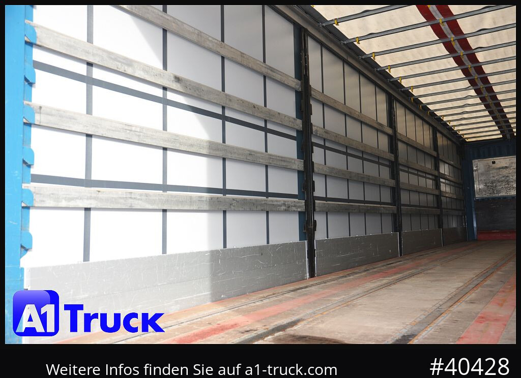 KRONE SD 27, Papier, Staplerhalterung, Bordwand, Lenkachse - Полуприколка со церада: слика 2 KRONE SD 27, Papier, Staplerhalterung, Bordwand, Lenkachse - Полуприколка со церада: слика 2