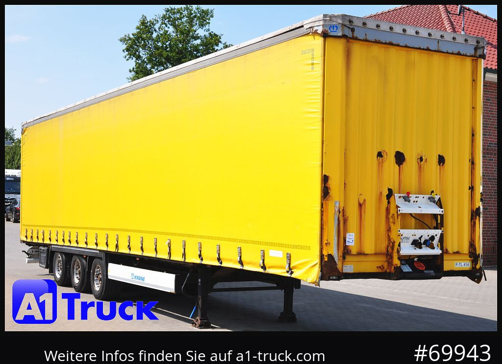 KRONE SD, Mega, Code XL, VDI 2700, DC 9.5 - Полуприколка со церада: слика 1 KRONE SD, Mega, Code XL, VDI 2700, DC 9.5 - Полуприколка со церада: слика 1