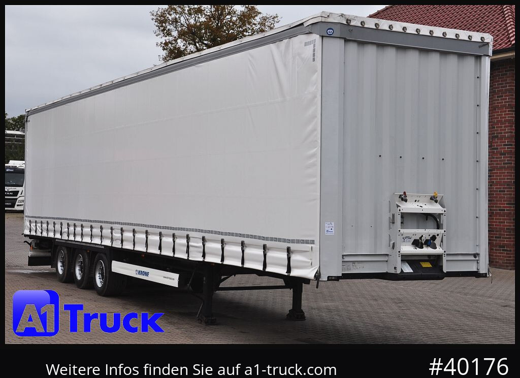 KRONE SD, Mega, neue Plane, Code XL, TÜV 11/2026 - Полуприколка со церада: слика 1 KRONE SD, Mega, neue Plane, Code XL, TÜV 11/2026 - Полуприколка со церада: слика 1