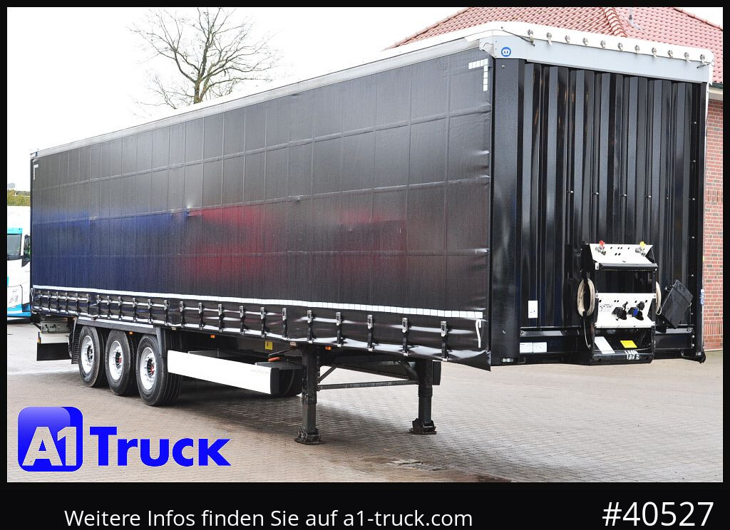 KRONE SD, Tautliner, neue Plane, 202.590km, 1 Vorbesitzer - Полуприколка со церада: слика 1 KRONE SD, Tautliner, neue Plane, 202.590km, 1 Vorbesitzer - Полуприколка со церада: слика 1