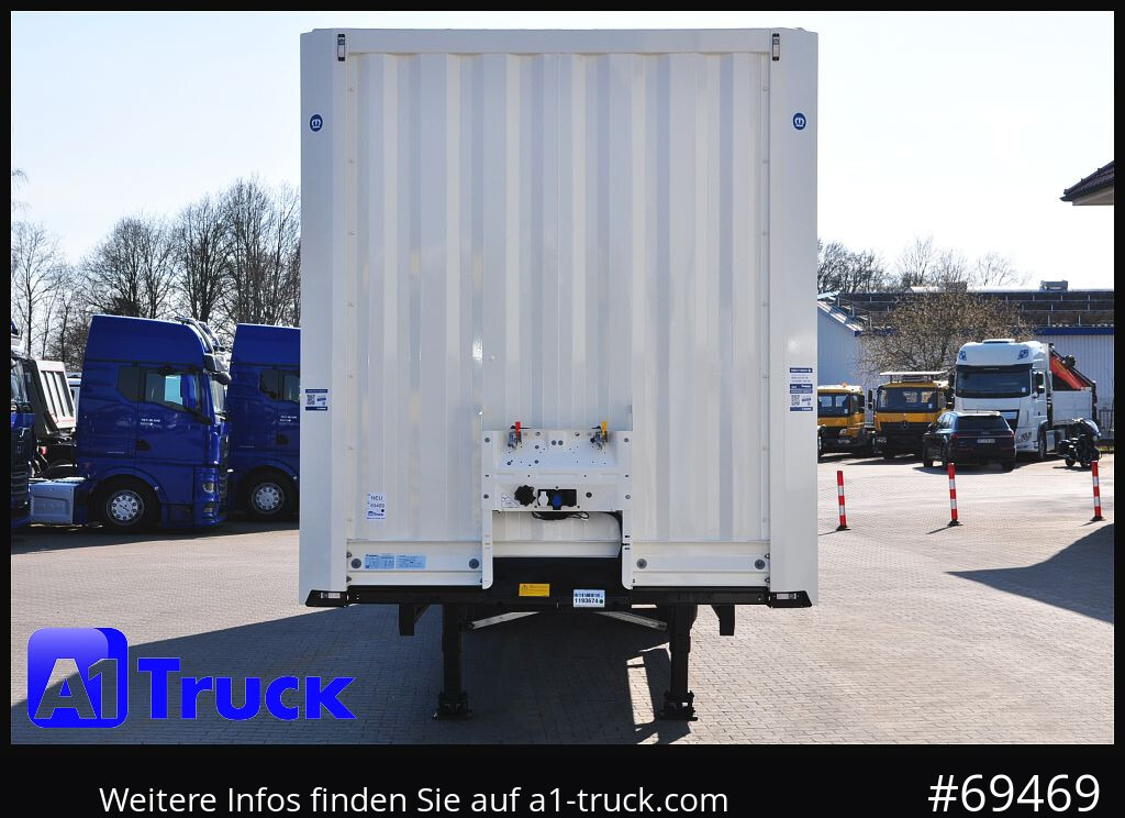 KRONE SZ 2 achs Koffer, Code XL, VDI 2700, SOFORT - Полуприколка сандучар: слика 2 KRONE SZ 2 achs Koffer, Code XL, VDI 2700, SOFORT - Полуприколка сандучар: слика 2