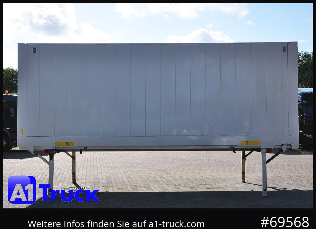 Заменски сандак/ Кутија KRONE Wechselbrücke BDF 7,45 Koffer,  Textil 2750mm innen, 20 x vorhanden: слика 13