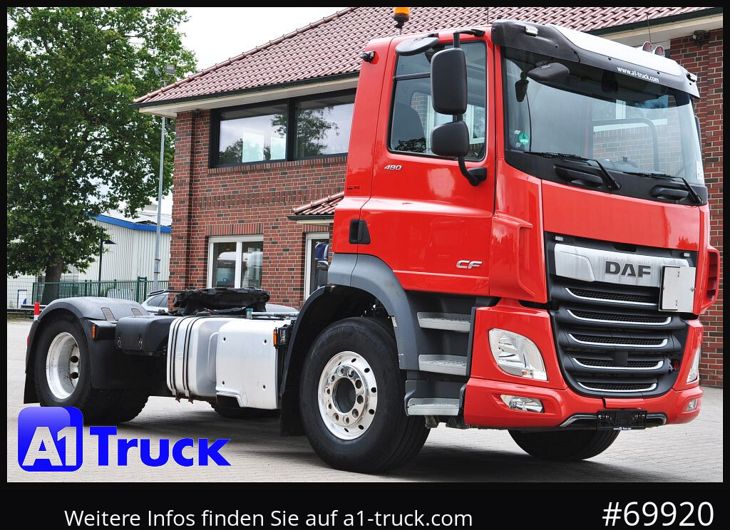 DAF CF480, SZM, Hydraulik, Alu, - Камион влекач: слика 1 DAF CF480, SZM, Hydraulik, Alu, - Камион влекач: слика 1