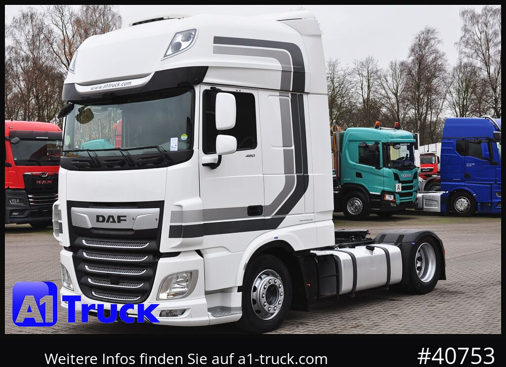 Камион влекач DAF XF 480 SSC, Volumen, Intarder, Standklima,: слика 11