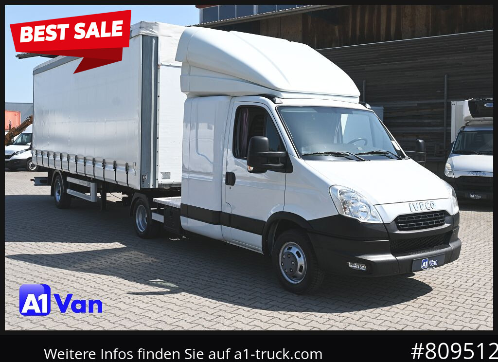 IVECO Daily 50C17 SZM, Klima, Tempomat, Schlafplatz - Камион влекач: слика 1 IVECO Daily 50C17 SZM, Klima, Tempomat, Schlafplatz - Камион влекач: слика 1
