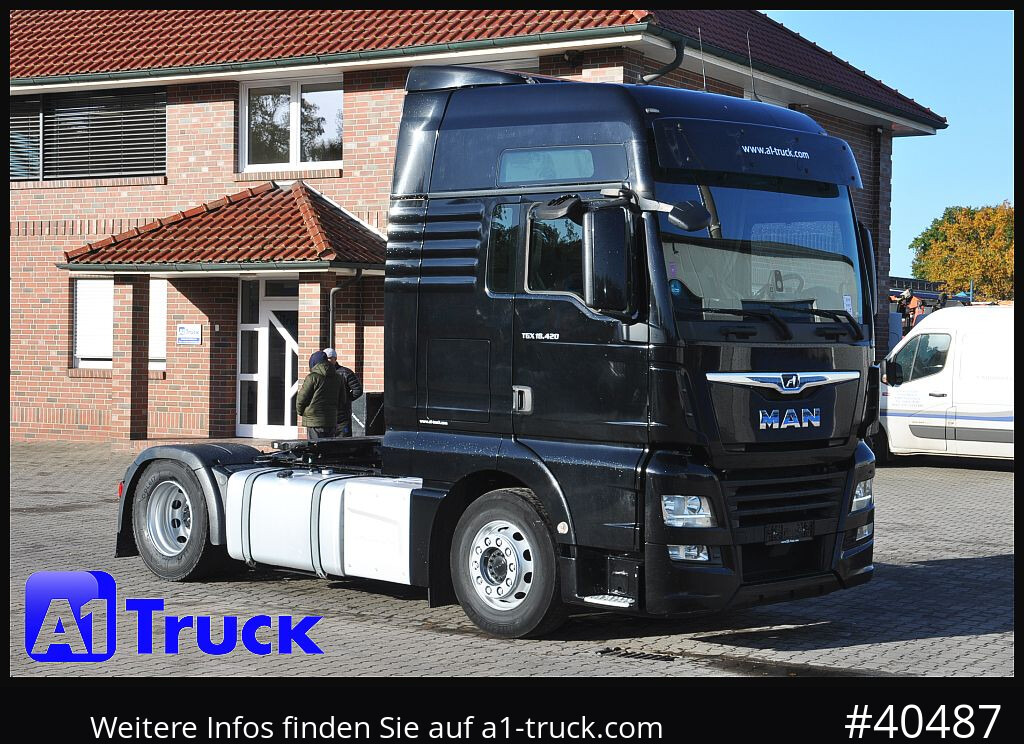 MAN TGX 18,420, BLS, XXL, 2 Tanks, Navigation - Камион влекач: слика 1 MAN TGX 18,420, BLS, XXL, 2 Tanks, Navigation - Камион влекач: слика 1