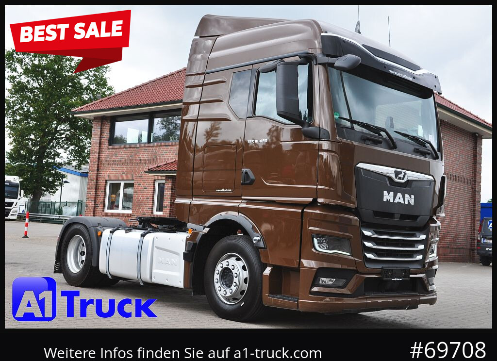 MAN TGX 18,480 BLS Intarder, Standklima, Garantie - Камион влекач: слика 1 MAN TGX 18,480 BLS Intarder, Standklima, Garantie - Камион влекач: слика 1