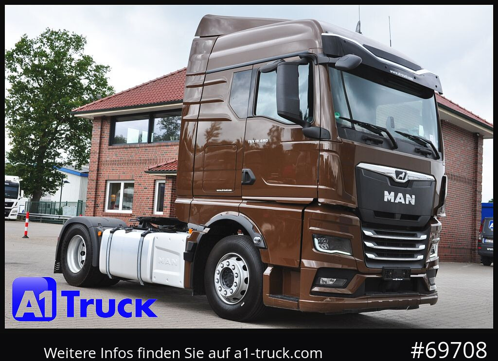 MAN TGX 18,480 BLS Intarder, Standklima, Garantie - Камион влекач: слика 1 MAN TGX 18,480 BLS Intarder, Standklima, Garantie - Камион влекач: слика 1