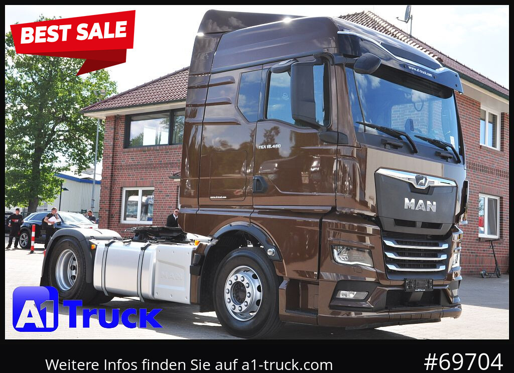 MAN TGX 18,480 BLS Intarder Standklima, Soundsysem - Камион влекач: слика 1 MAN TGX 18,480 BLS Intarder Standklima, Soundsysem - Камион влекач: слика 1