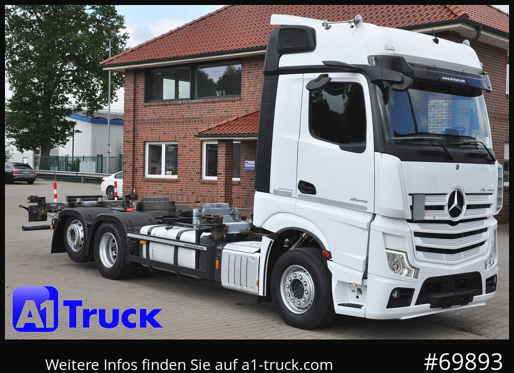 MERCEDES-BENZ 2545, Multi BDF, Wechsler, 7.45-7.82, MIDI, LIftachse - Транспортер на контејнер/ Камион со променливо тело: слика 1 MERCEDES-BENZ 2545, Multi BDF, Wechsler, 7.45-7.82, MIDI, LIftachse - Транспортер на контејнер/ Камион со променливо тело: слика 1