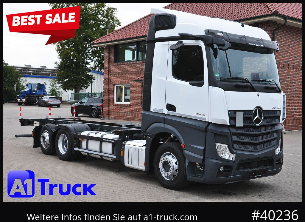MERCEDES-BENZ 2545, Multi BDF, Wechsler, 7.45-7.82, MIDI, Liftachse - Транспортер на контејнер/ Камион со променливо тело: слика 1 MERCEDES-BENZ 2545, Multi BDF, Wechsler, 7.45-7.82, MIDI, Liftachse - Транспортер на контејнер/ Камион со променливо тело: слика 1