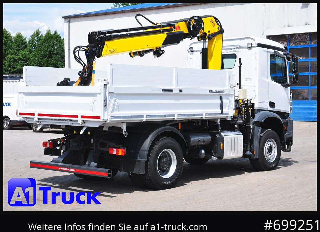 Камион со кран, Кипер MERCEDES-BENZ Arocs 1840, Kipper + Kran,Funk Navi,: слика 9 Камион со кран, Кипер MERCEDES-BENZ Arocs 1840, Kipper + Kran,Funk Navi,: слика 9