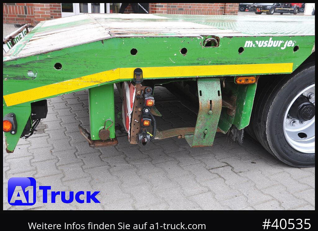 MEUSBURGER MTS-4, Mega, 2x Lenkachse, Liftachse, Tele 4000mm - Полуприколка за низок утовар: слика 3 MEUSBURGER MTS-4, Mega, 2x Lenkachse, Liftachse, Tele 4000mm - Полуприколка за низок утовар: слика 3