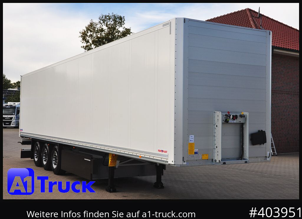 SCHMITZ SBO 24, Liftachse, Palettenkasten, NEU sofort verfügbar - Полуприколка сандучар: слика 1 SCHMITZ SBO 24, Liftachse, Palettenkasten, NEU sofort verfügbar - Полуприколка сандучар: слика 1