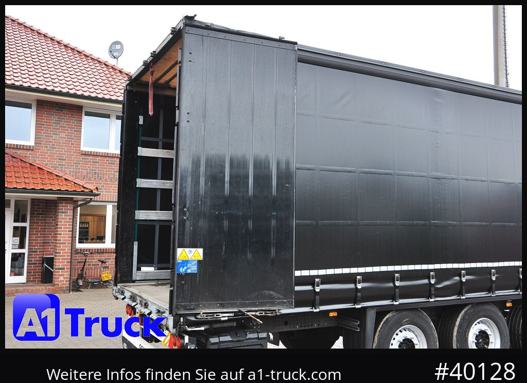 SCHMITZ SCB S3T, Tautliner, Standard, neue Plane, VDI 2700 - Полуприколка со церада: слика 3 SCHMITZ SCB S3T, Tautliner, Standard, neue Plane, VDI 2700 - Полуприколка со церада: слика 3