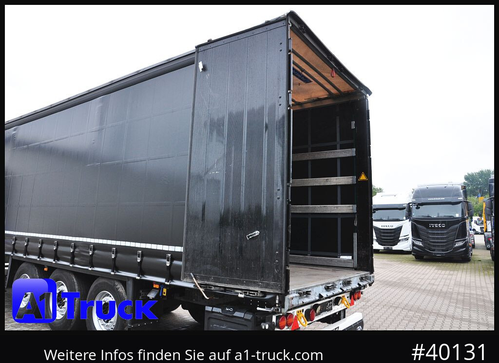 SCHMITZ SCB S3T, Tautliner, Standard, neue Plane, VDI 2700, - Полуприколка со церада: слика 2 SCHMITZ SCB S3T, Tautliner, Standard, neue Plane, VDI 2700, - Полуприколка со церада: слика 2