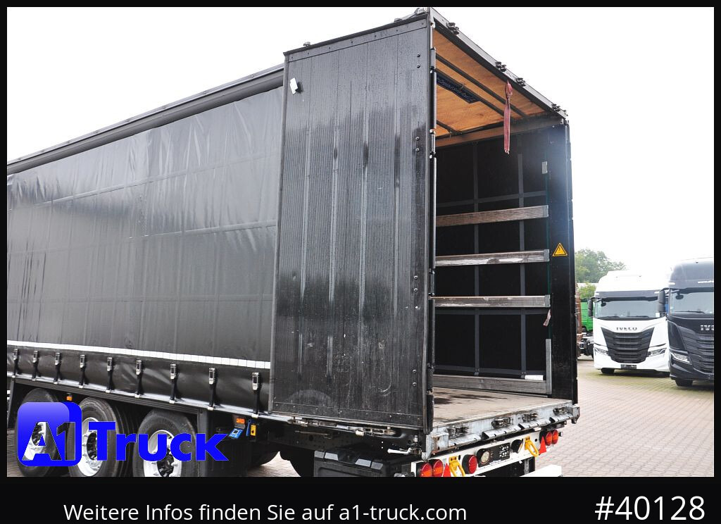 SCHMITZ SCB S3T, Tautliner, Standard, neue Plane, VDI 2700 - Полуприколка со церада: слика 2 SCHMITZ SCB S3T, Tautliner, Standard, neue Plane, VDI 2700 - Полуприколка со церада: слика 2