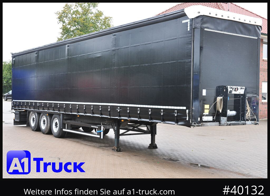 SCHMITZ SCB S3T, Tautliner, Standard, neue Plane, VDI 2700 - Полуприколка со церада: слика 1 SCHMITZ SCB S3T, Tautliner, Standard, neue Plane, VDI 2700 - Полуприколка со церада: слика 1