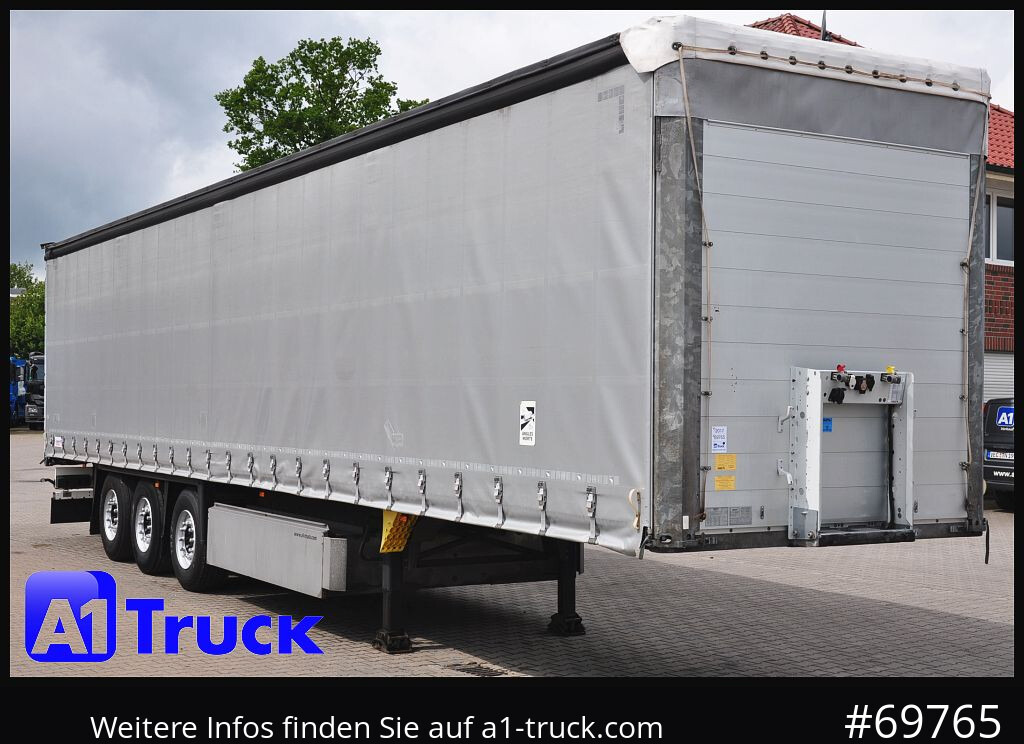 Полуприколка со церада SCHMITZ SD Tautliner, Coil, Code XL,verzinkt, Liftachse, 1 Vorbesitzer: слика 1