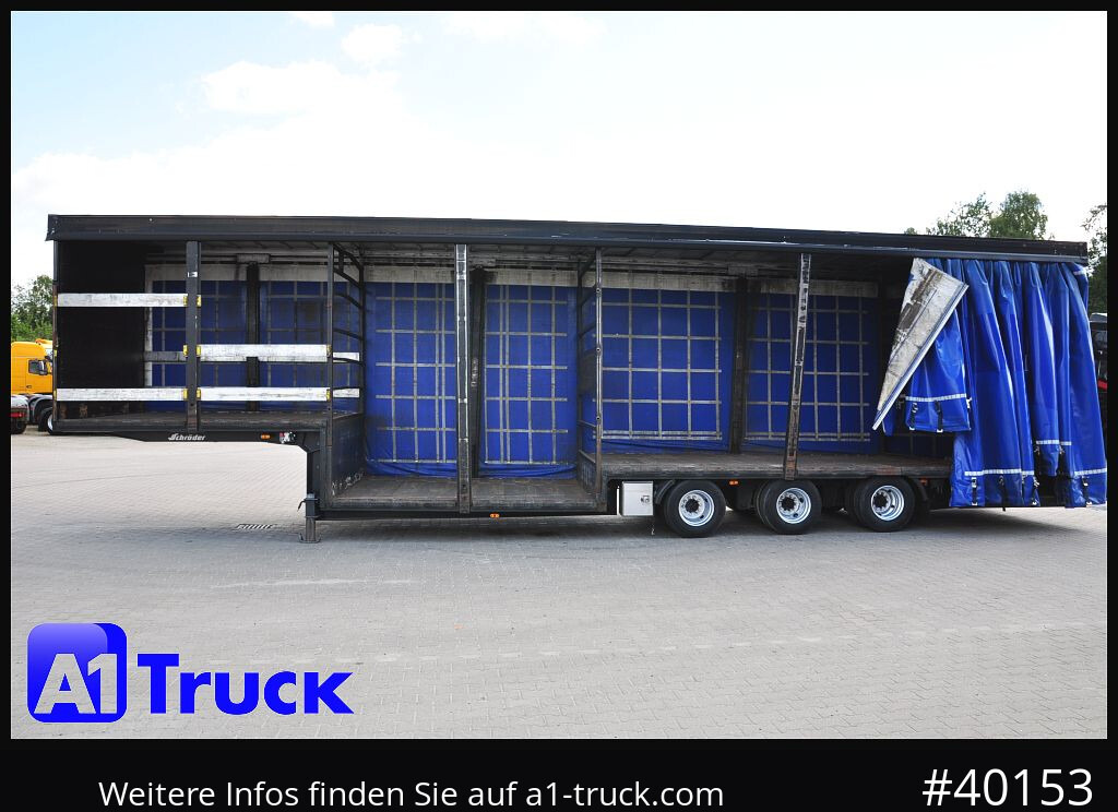 SCHROEDER,WIESMOOR Schröder Jumbo Hubdach, Getränkeauflieger - Полуприколка за пијалоци: слика 2 SCHROEDER,WIESMOOR Schröder Jumbo Hubdach, Getränkeauflieger - Полуприколка за пијалоци: слика 2