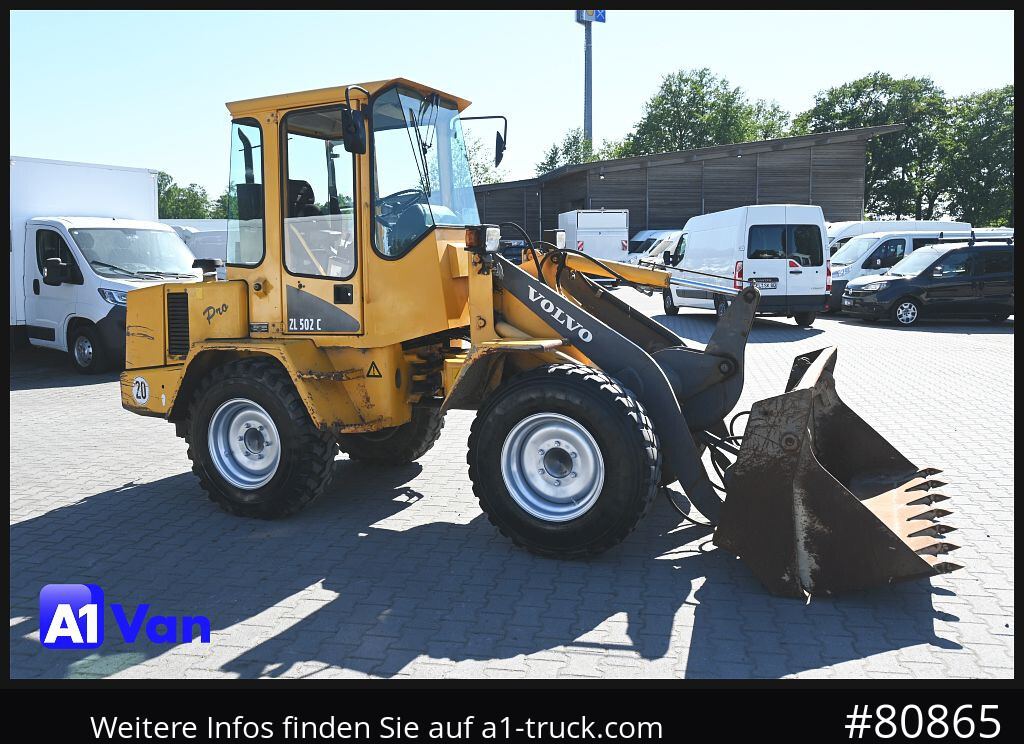 VOLVO Volvo ZL 502-C - Натоварувач на тркала: слика 1 VOLVO Volvo ZL 502-C - Натоварувач на тркала: слика 1