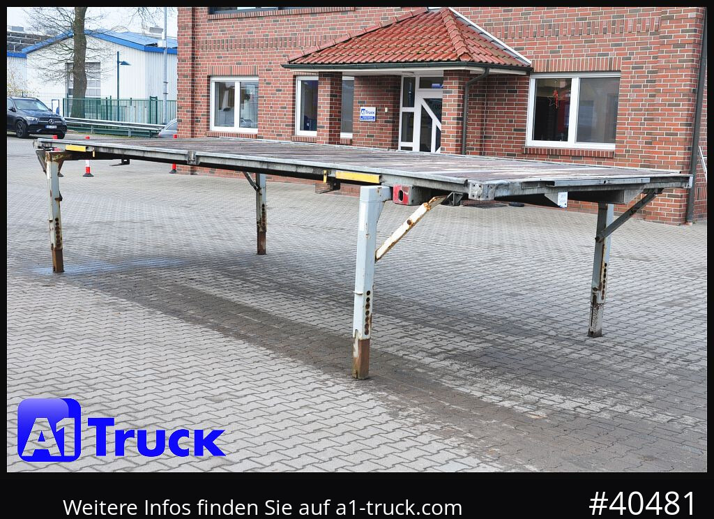 WECON WPR 745, verzinkt, Plattform, Plateau, - Каросерија платформа: слика 1 WECON WPR 745, verzinkt, Plattform, Plateau, - Каросерија платформа: слика 1