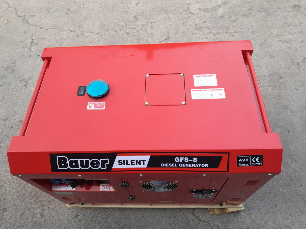 BAUER GENERATOR GFS-8 8.8kW GRUPPO ELETTROGENO 8.8KW 230V 50HZ - Генераторска поставка: слика 4 BAUER GENERATOR GFS-8 8.8kW GRUPPO ELETTROGENO 8.8KW 230V 50HZ - Генераторска поставка: слика 4