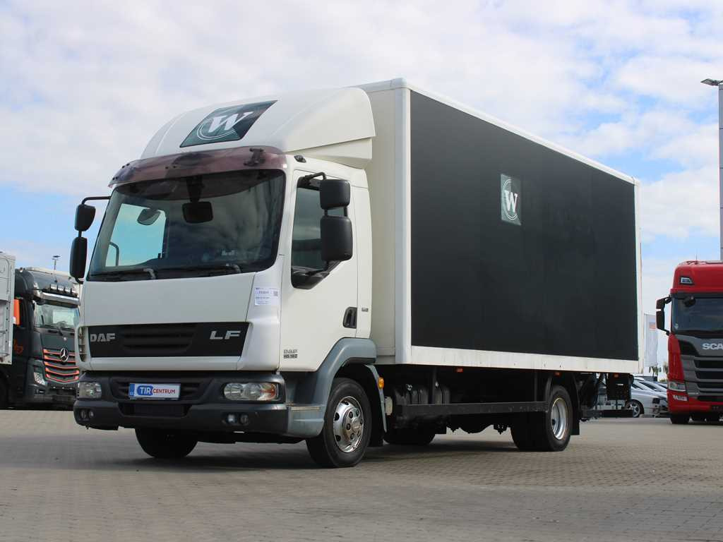 DAF FA 45.160, INDEPENDENT AIR CONDITIONING, HYDRAULIC FRONT - Камион сандучар: слика 1 DAF FA 45.160, INDEPENDENT AIR CONDITIONING, HYDRAULIC FRONT - Камион сандучар: слика 1