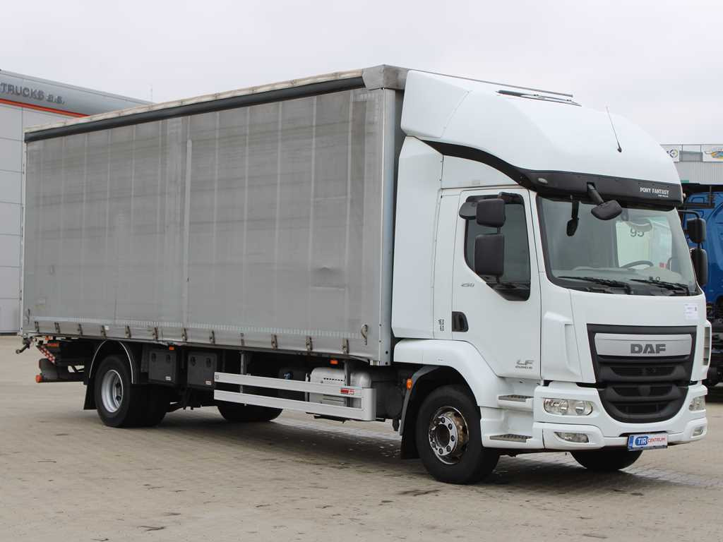 DAF LF 250 FA, HYDRAULIC FRONT, EURO 6 - Камион со церада: слика 4 DAF LF 250 FA, HYDRAULIC FRONT, EURO 6 - Камион со церада: слика 4