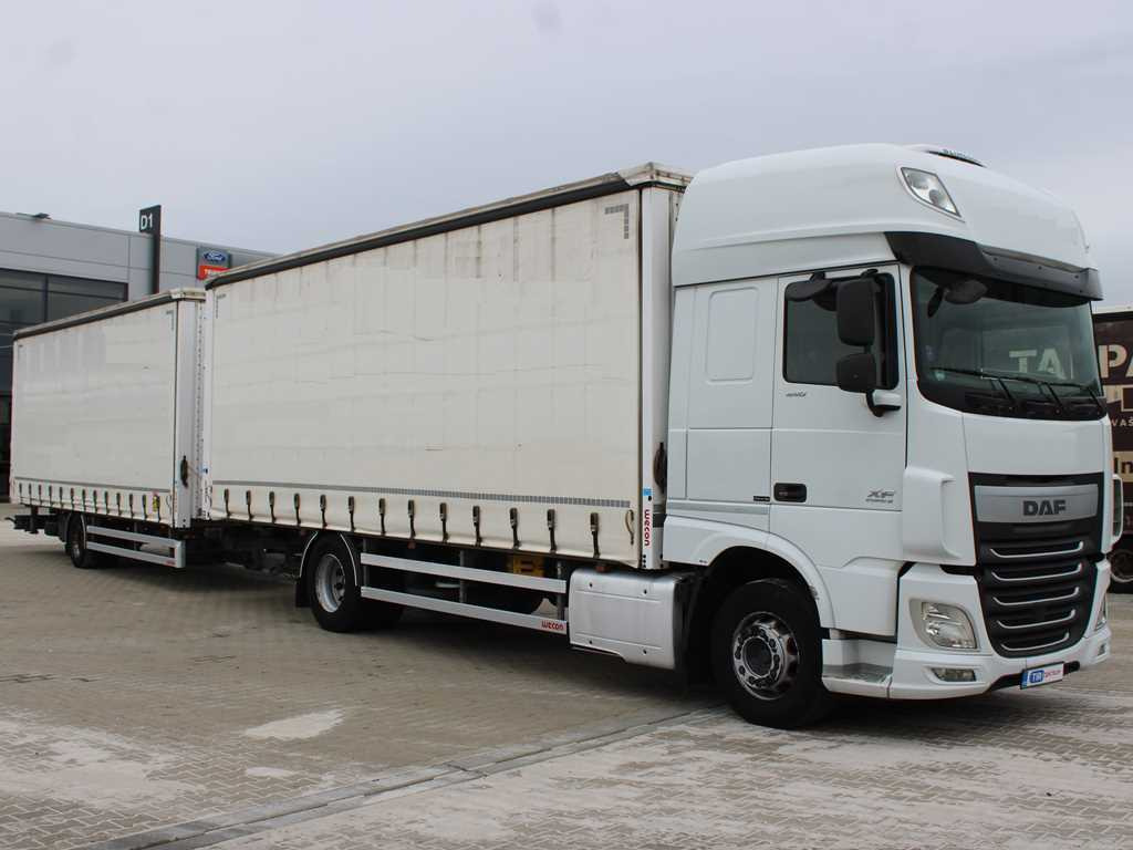 DAF XF 440 FA, INDEPENDENT AIR CONDITIONING + WECON - Камион со церада: слика 3 DAF XF 440 FA, INDEPENDENT AIR CONDITIONING + WECON - Камион со церада: слика 3