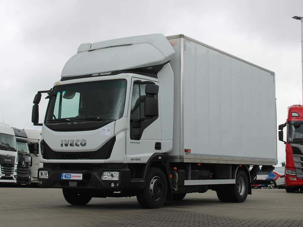 Камион сандучар Iveco EUROCARGO 120-220L, EURO 6, TAIL LIFT, PNEU 80%: слика 1