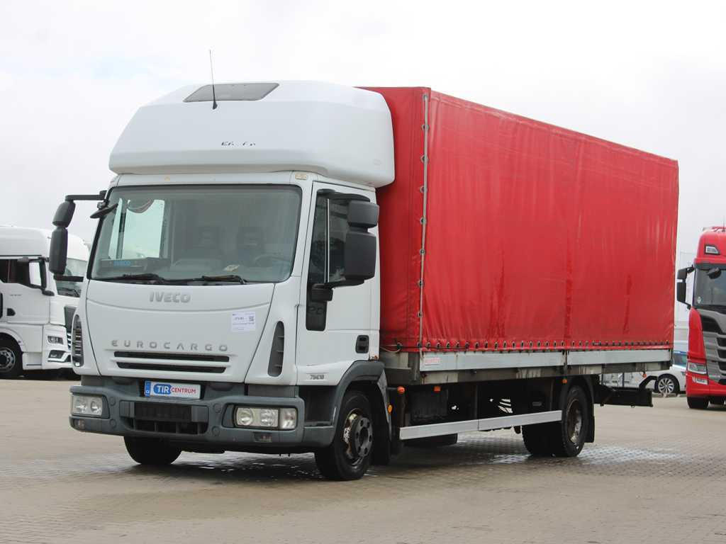 Iveco EUROCARGO ML 75E18, EURO 4, SIDE PANEL, SLEEPING BODY - Камион со церада: слика 1 Iveco EUROCARGO ML 75E18, EURO 4, SIDE PANEL, SLEEPING BODY - Камион со церада: слика 1