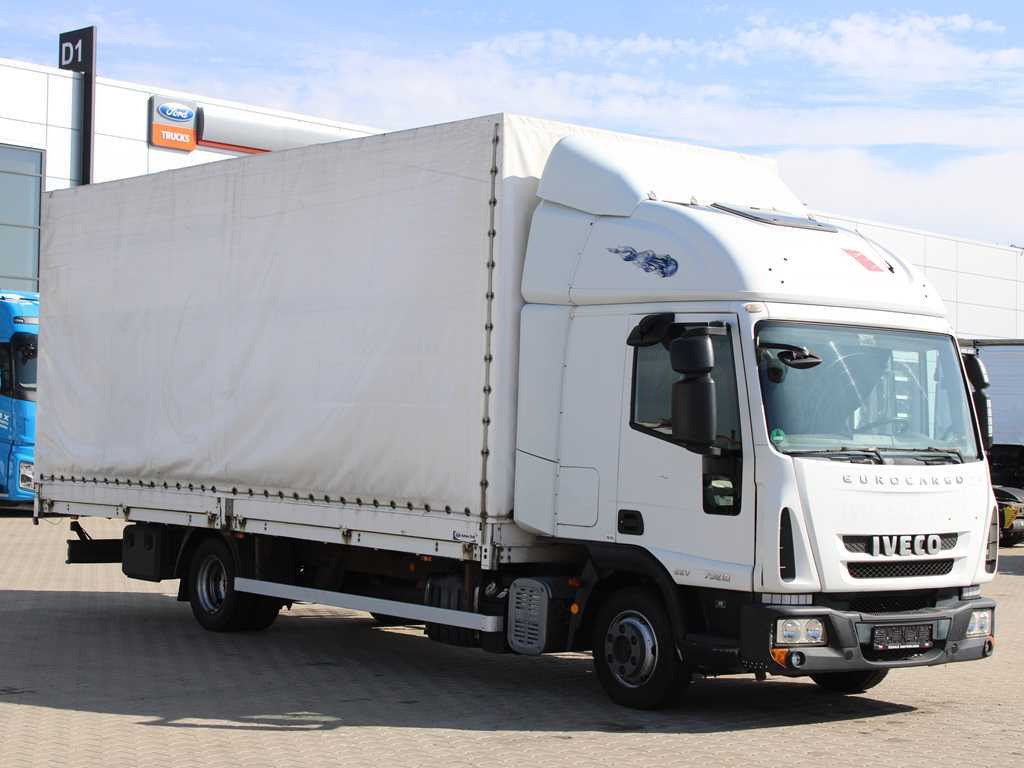 Iveco EUROCARGO ML 75E18, EURO 5EEV, PNEU 90%, SIDE - Камион со церада: слика 2 Iveco EUROCARGO ML 75E18, EURO 5EEV, PNEU 90%, SIDE - Камион со церада: слика 2
