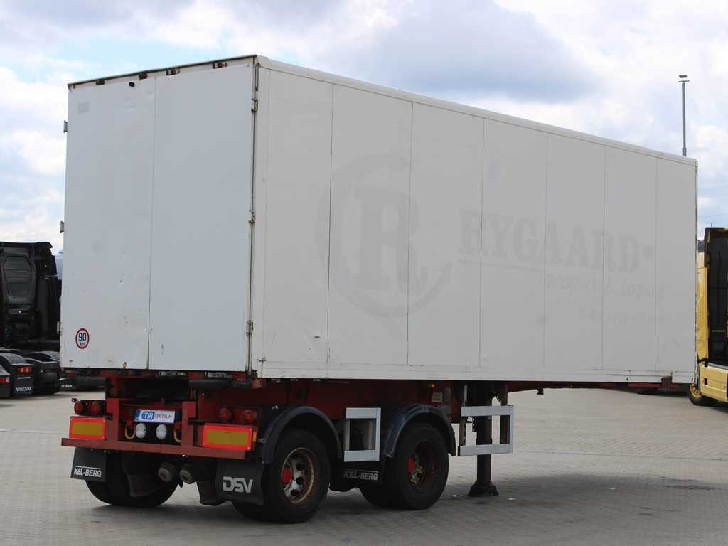 KEL-BERG E36S2, AXLES 10t, EXPANDABLE, SAF AXLES - Полуприколка сандучар: слика 4 KEL-BERG E36S2, AXLES 10t, EXPANDABLE, SAF AXLES - Полуприколка сандучар: слика 4