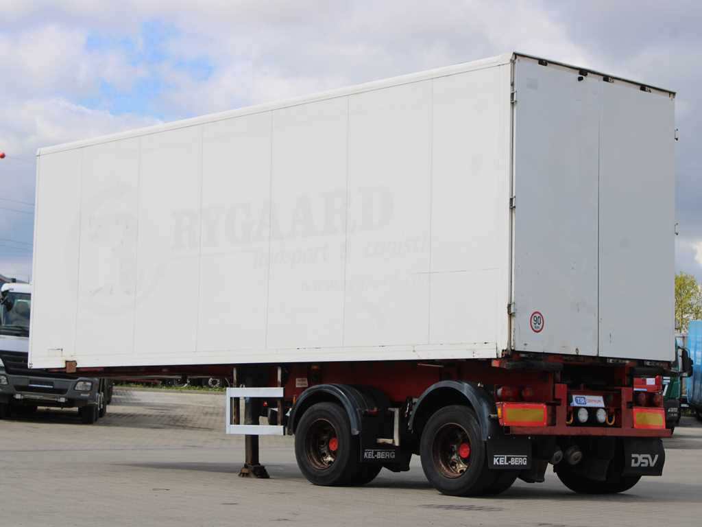 KEL-BERG E36S2, AXLES 10t, EXPANDABLE, SAF AXLES - Полуприколка сандучар: слика 5 KEL-BERG E36S2, AXLES 10t, EXPANDABLE, SAF AXLES - Полуприколка сандучар: слика 5