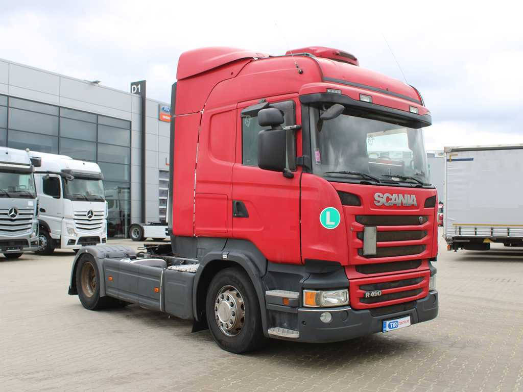 Scania R490, EURO 6, INDEPENDENT AIR CONDITIONING, RETARDER, DUAL-CIRCUIT HYDRAULICS - Камион влекач: слика 3 Scania R490, EURO 6, INDEPENDENT AIR CONDITIONING, RETARDER, DUAL-CIRCUIT HYDRAULICS - Камион влекач: слика 3